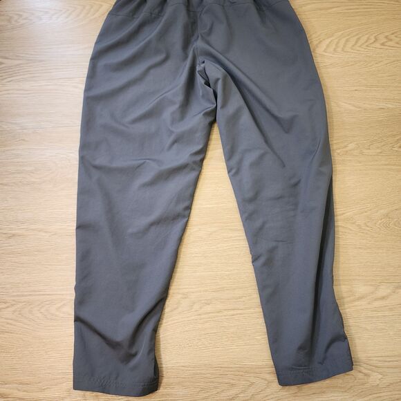 Under Armour Pants Mens XL Sportstyle Woven Track Joggers Mesh Lined Gray Stripe - Picture 4 of 12